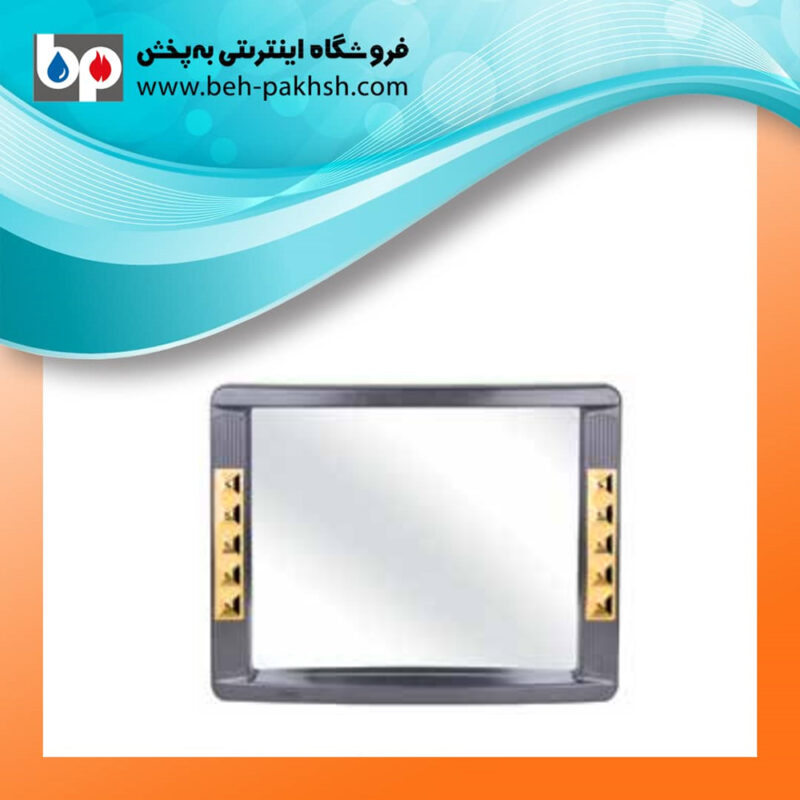خرید آینه مدل نسترن برند حباب کروم