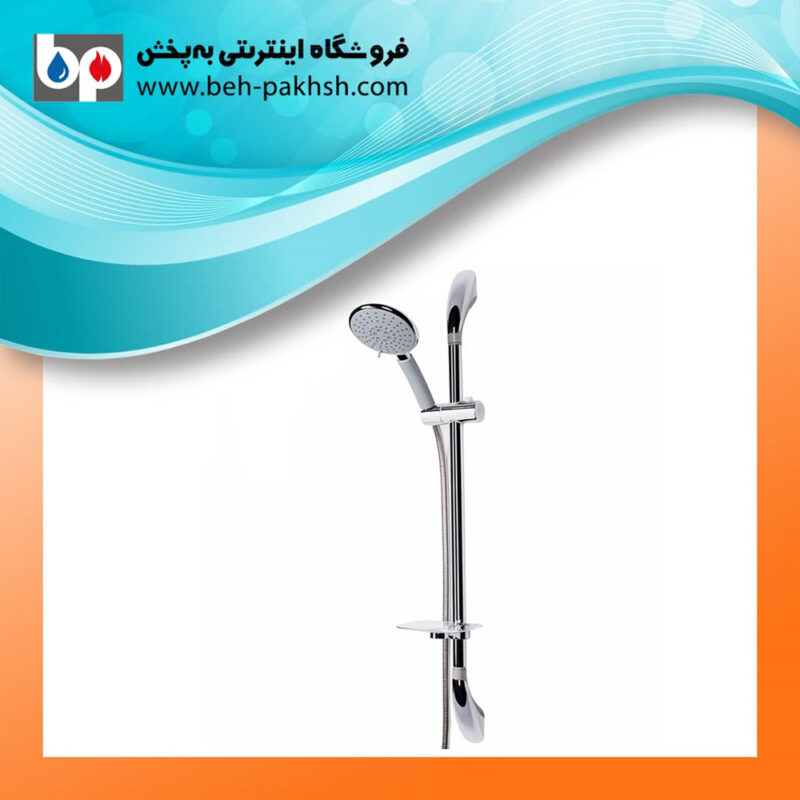 خرید علم دوش یونیکا (تک کاره) کسری لوکس کروم