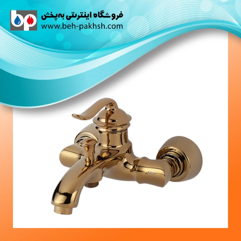 خرید شیر حمام دانوب کسری طلایی