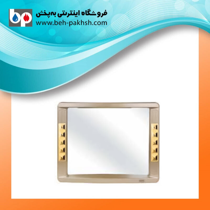 خرید آینه مدل نسترن برند حباب طلایی